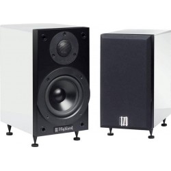 Highland Enceinte bibliothèque Oran 4301 Blanc laqué paire