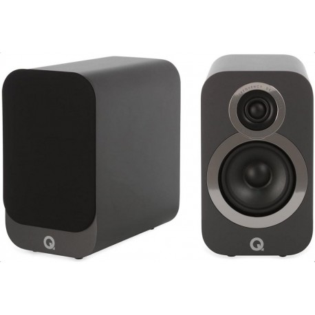 Q Acoustics Enceinte bibliothèque 3010i Anthracite mat