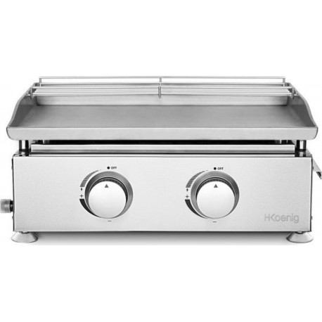 H.koenig plx820 - plancha à gaz 2 feux