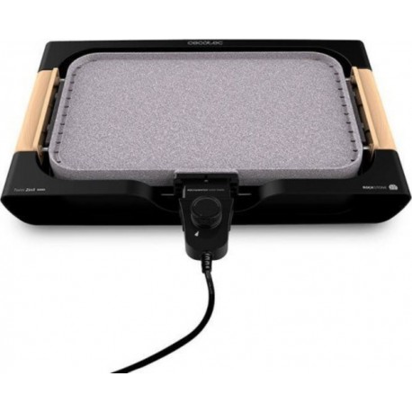 Rôtissoir électrique cecotec rock&water 3000 twin noir