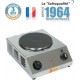 Réchaud electrique professionnel - 1 plaque 400 v - diamètre 300 mm - sofraca - 490