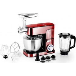 Kitchencook Robot petrin 5.5l multifonction modèle antara pro red kitchencook