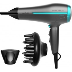 Cecotec Sèche-cheveux cecotec bamba ionicare 5200 maxi aura gris, technologie ionique réelle