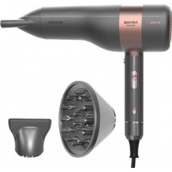 Cecotec Sèche-cheveux cecotec ionicare 6000 rockstar vision gris foncé, 2000 w, moteur numérique