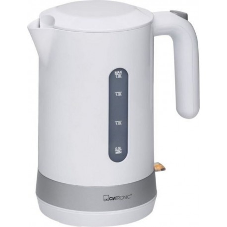 Clatronic bouilloire sans fil 360° wk 3452 (blanche) 407264