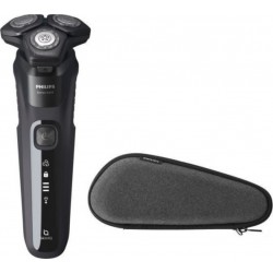 Philips s5588/30 rasoir série 5000 avec tondeuse de précision + housse de transport - noir PHI8710103939290
