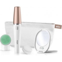Braun facespa 851v brosse nettoyante visage et épilateur visage avec 3 embouts de rechange BRA4210201171171