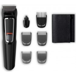 Philips mg3720/15&nbsp;?&nbsp;tondeuse à barbe et precision 7&nbsp;en 1, lames autoafilables, avec housse de voyage MG3720/15