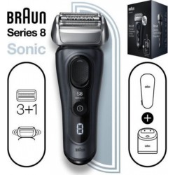 Braun 81761498 - braun series 8 8463cc rasoir électrique barbe - tete 3+1 - technologie sonic - tete flexible 40° BRA42102014072