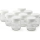 Lagrange Pot lot de 9 pots yaourtière