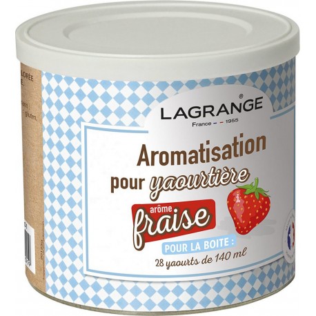 Lagrange Arôme Fraise pour yaourts