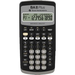 Texas Instruments BA II Plus Calculatrice Financière TI-BAII Plus