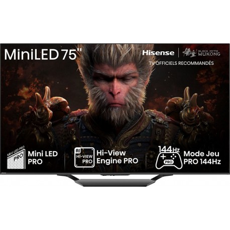 Hisense TV QLED MiniLED 75U7NQ 2024
