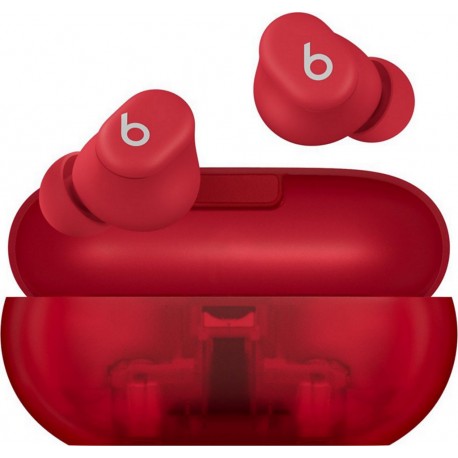 Beats Ecouteurs Solo Buds Rouge transparent