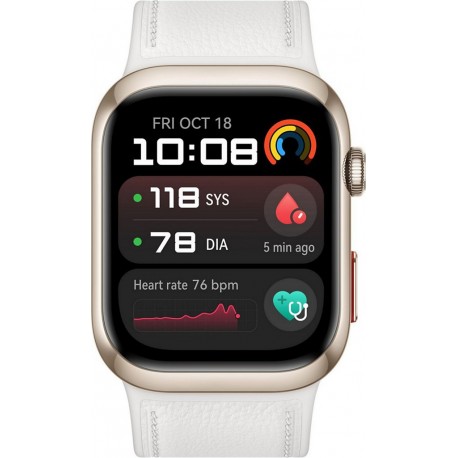 Huawei Montre connectée Watch D2 Cuir Blanc
