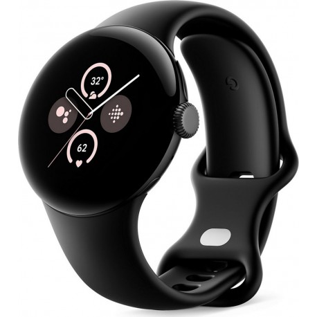 Google Montre connectée Pixel Watch 2 Noir Mat/Bracelet Noir 4G