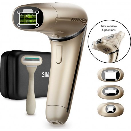 SILK'N Epilateur lumière pulsée 7 gold