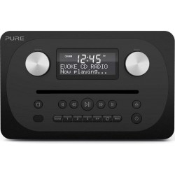 PURE Chaîne HiFi Evoke C-D4 Noir
