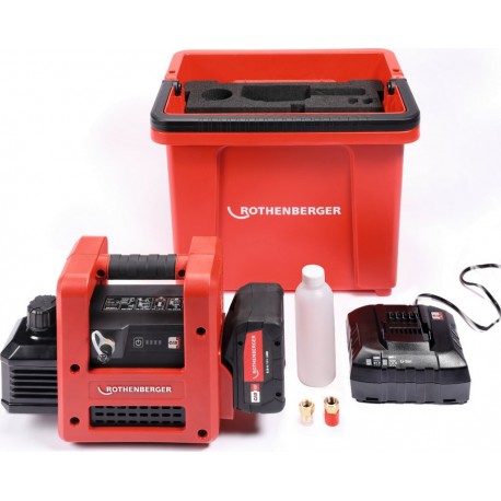 Rothenberger 1000003230 ROAIRVAC R32 2.0 CL basic set 18V 8.0Ah dans RoBucket