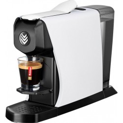 Malongo Cafetière à dosette EOH BLANC MAT