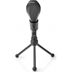 Nedis Micro Microphone sur trépied Filaire USB