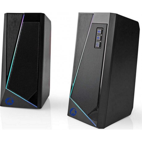 Nedis Enceinte portable avec Éclairage LED