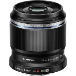 Olympus Obj 30mm f/3.5 Macro ED noir M.Zuiko