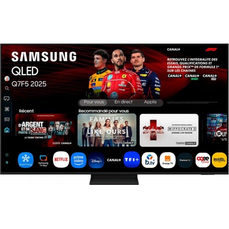 Samsung TV QLED TQ75Q7F5 4K AI SmartTV 2025