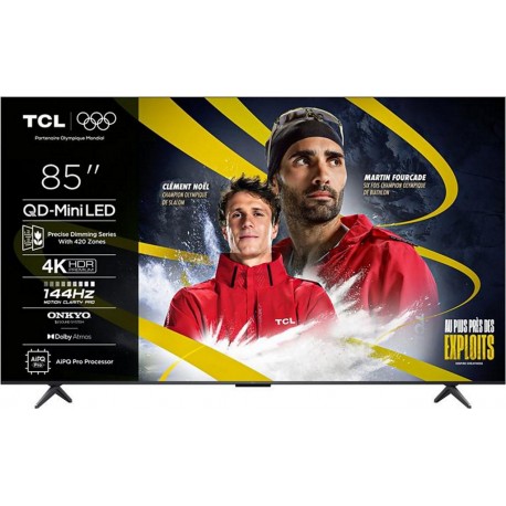 TCL TV Mini Led 85C69K 2025-85 pouces (215cm)