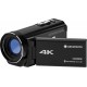 Agfaphoto Caméscope 4K CC4000W étanche 4K - Noir