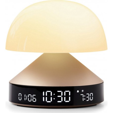 Lexon Réveil Mina Sunrise Simulateur d&-39 aube Or