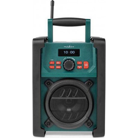 Nedis Radio DAB Radio DAB+ de Chantier Bluetooth IP65