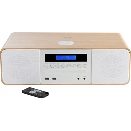 Thomson Lecteur CD Micro-Chaine Hi-Fi Stéréo BT DAB+