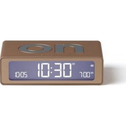 Lexon Réveil Flip Mini de Voyage Rechargeable Or