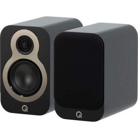 Q Acoustics Enceinte bibliothèque 3010c Noir mat