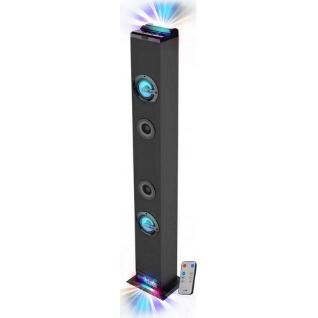 Inovalley Enceinte Bluetooth HP58-BTH, LED Bluetooth, FM, AUX 60W