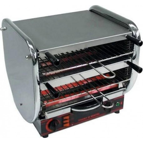 Sofraca Toaster professionnel multifonction avec régulateur junior 2 étages 400v