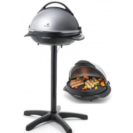 Senya Barbecue électrique 2 en 1 sur Pied et sur Table Easy Grill SYCK-G043