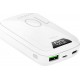 Puro Batterie Externe Blanc 10000mAh 1 USBA + 1 USBC FCBB100P8-WHI