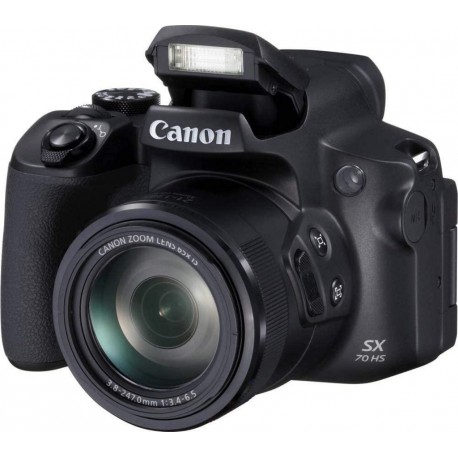 Canon Appareil photo numerique bridge POWERSHOT SX 70 HS BK SX70