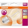 Osram ampoule LED Superstar Classic E27 45W (40W) blanc chaud (lot de 2)