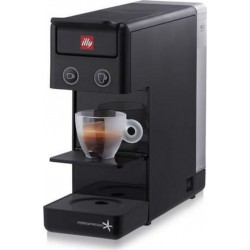 Illy Cafetière à dosette Y3.3 Noire Expresso & Coffee