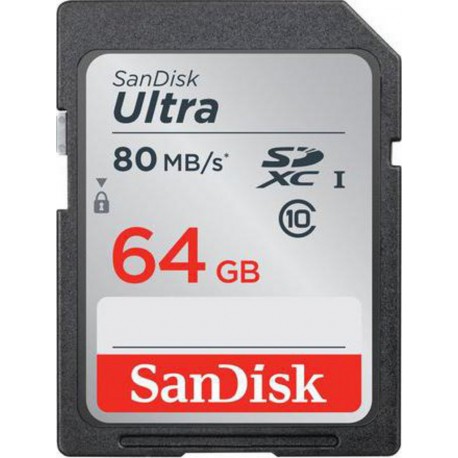Sandisk Carte SDXC 64 Go Ultra