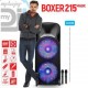 Mydeejay Enceinte sono BOXER-215 LED-MAGIC 800w