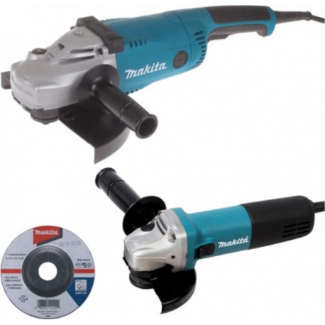 Makita Pack meuleuses Ensemble de 2 machines