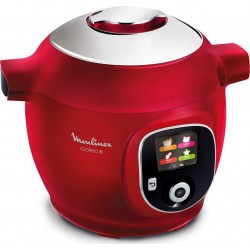 Moulinex Cookéo Robot Cuiseur Mijoteur 180 recettes CE85B510 rouge