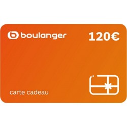 Boulanger Carte cadeau 120 Euros