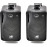 e-audio pack enceinte Home Cinéma B416B - Paire d'enceinte passive noire 4