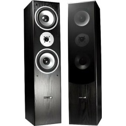 LTC Audio Pack enceinte Home Cinéma Paire d'enceinte HiFi/Home-Ciné-Noir-1KW