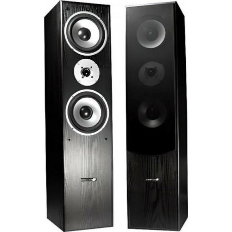 LTC Audio Pack enceinte Home Cinéma Paire d'enceinte HiFi/Home-Ciné-Noir-1KW